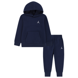 Boys' Toddler - Jordan Brooklyn Fleece Pullover Set - Midnight Navy/Navy