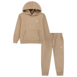 Boys' Toddler - Jordan Brooklyn Fleece Pullover Set - Hemp/Hemp