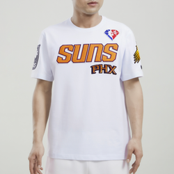 Men's - Pro Standard Suns Logo T-Shirt - White/White
