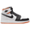 Jordan Retro 1 High OG - Boys' Grade School White/Black/Orange