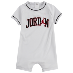 Boys' Infant - Jordan 23 Jersey Romper - White/Black/Red