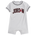 Jordan 23 Jersey Romper - Boys' Infant White/Black/Red