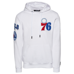 Men's - Pro Standard 76ers Hoodie - White/Blue/Red