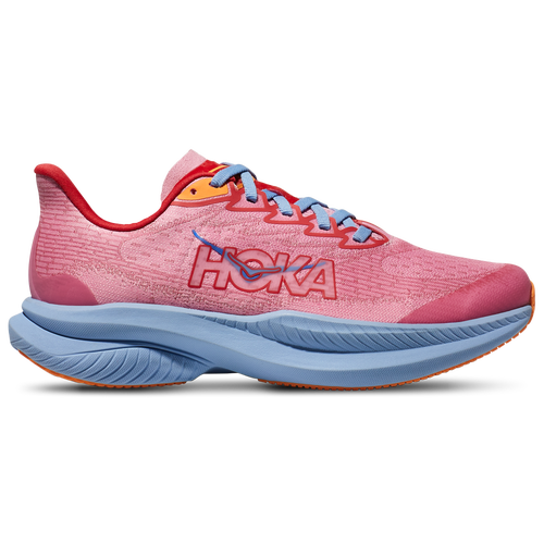 

Girls HOKA HOKA Mach 6 - Girls' Grade School Running Shoe Cerise/Peony Size 06.5