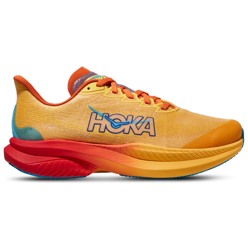 

HOKA Boys HOKA Mach 6 - Boys' Grade School Running Shoes Squash/Poppy Size 05.5