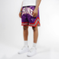Crane Apparel Mesh Basketball Shorts - Men's Purple/Red/White