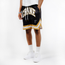 Crane Apparel Mesh Basketball Shorts - Men's Black/Gold/White