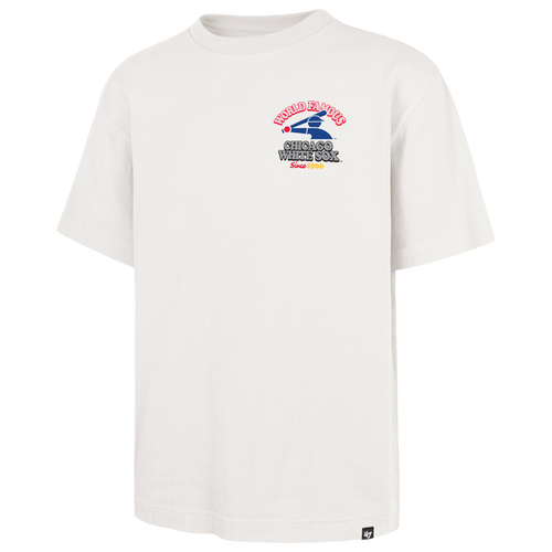 47 Brand Mens Chicago White Sox White Sox Foundational T-Shirt - - White