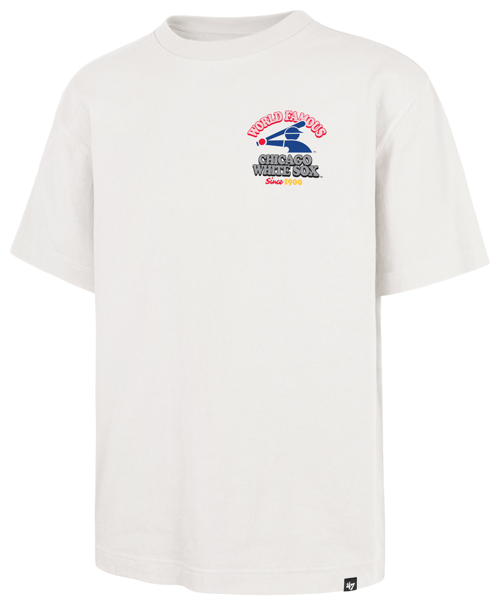 47 Brand White Sox Foundational T-Shirt - Men's