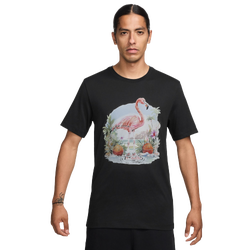 Men's - Jordan Flight Essential Flamingo Crew  - Black/White