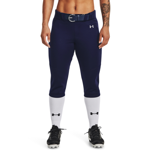 

Under Armour Womens Under Armour Vanish Softball Pants 22 - Womens Midnight Navy/Black Size M