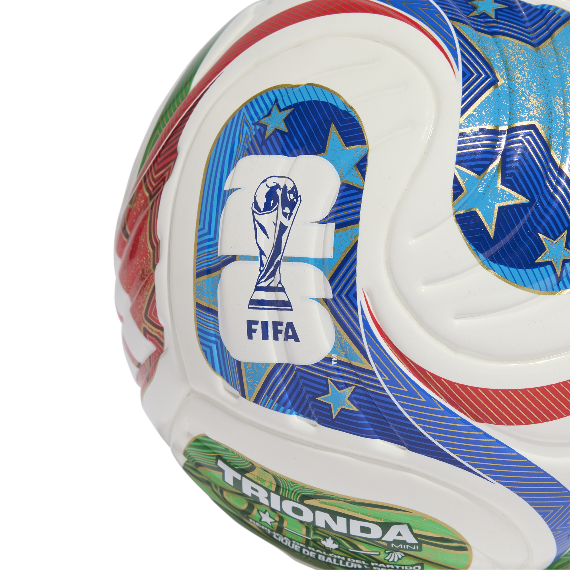 adidas TRIONDA Mini Soccer Ball  - Adult