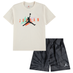 Boys' Toddler - Jordan Festival Tie Dye Shorts Set - Iron Gray
