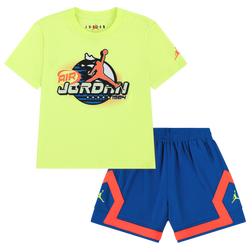Boys' Toddler - Jordan Super Splash Tech Shorts Set - Game Royal