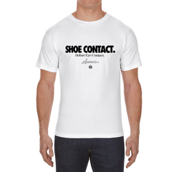 Men's - Success Clothing Shoe Contact T-Shirt  - Black/White