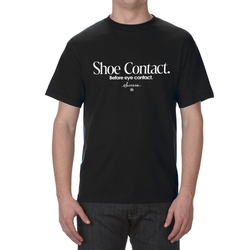Men's - Success Clothing Shoe Contact T-Shirt  - Black/White