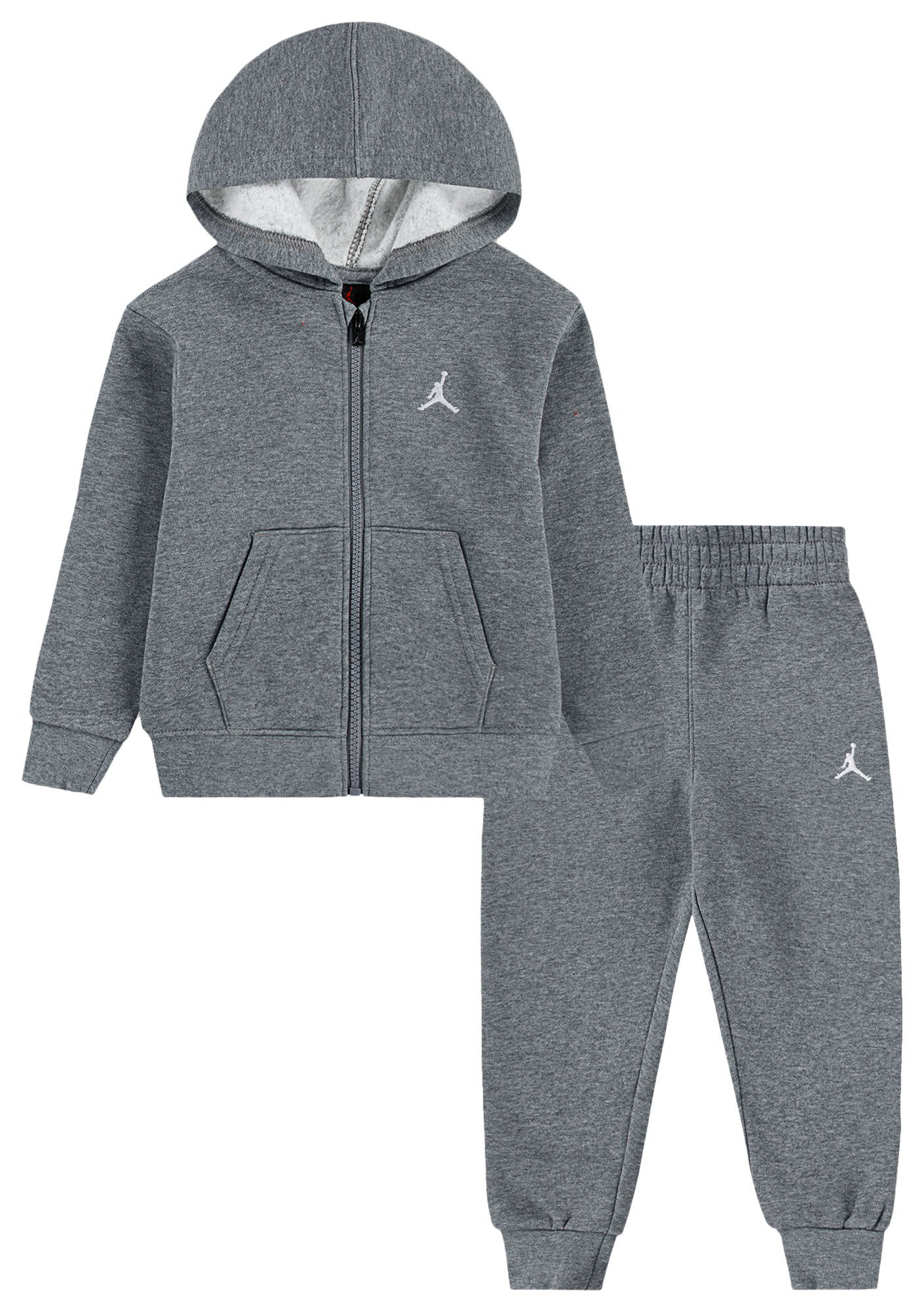 上下セット♪【NIKE】デイリーユース Jordan Brooklyn Fleece Jordan Brooklyn Fleece Full Zip Set | Kids Foot Locker
