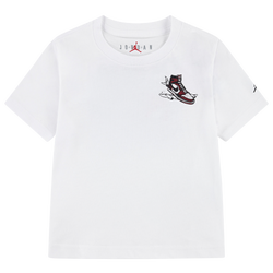 Boys' Toddler - Jordan Has Landed Short Sleeve T-Shirt - White/Red