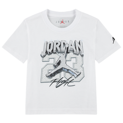 Boys' Toddler - Jordan AJ3 Pure Money Short Sleeve Tee - White/Black