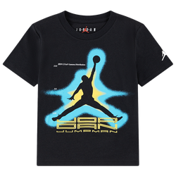 Boys' Toddler - Jordan Gamma 24 Retro T-Shirt - Black/Blue