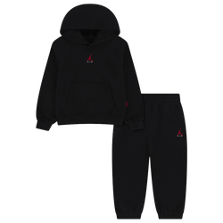 Boys' Toddler - Jordan Brooklyn Pullover Hoodie Set - Black