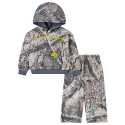 Boys' Toddler - Jordan Brooklyn RealTree Pullover Hoodie Set - Brown/Green