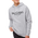 Success Clothing Chandail à capuchon Shoe Contact - Pour hommes Blanc/Gris