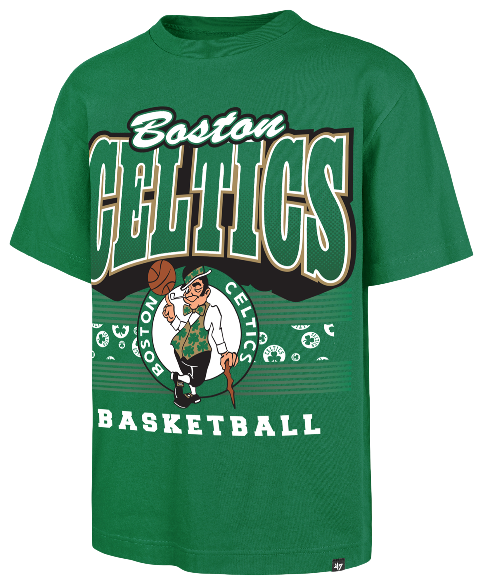 47 Brand Celtics Handcheck Foundation T-Shirt - Men's