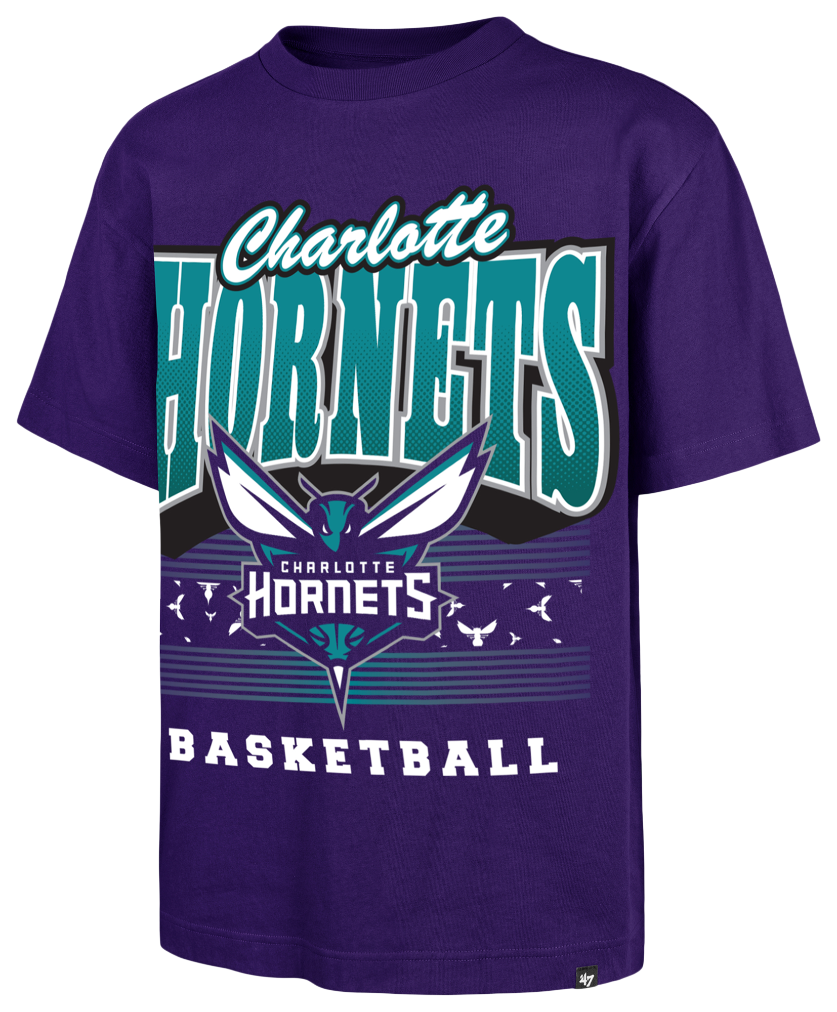47 Brand Hornets Handcheck Foundation T-Shirt - Men's