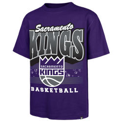 Men's - 47 Brand Kings Handcheck Foundation T-Shirt - Purple