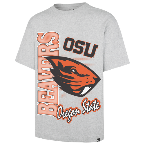 47 Brand Mens Oregon State Beavers Constant Hoodie - - Gray