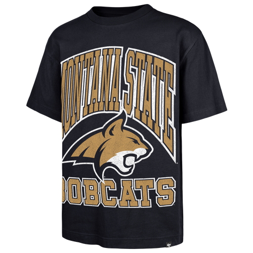 47 Brand Mens Montana State Big Short Sleeve T-Shirt - - Navy