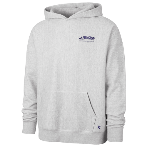 47 Brand Mens Washington Huskies Constant Hoodie - - Gray