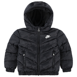 Boys' Toddler - Nike Jacquard Puffer - Black/Black
