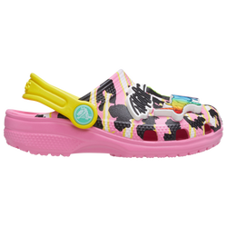 Girls' Preschool - Crocs Classic Clog PE - Pink/Black/White