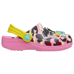 Girls' Toddler - Crocs Classic Clog RE - Pink/Black/White