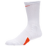 Nike Elite Crew Socks White/Team Orange