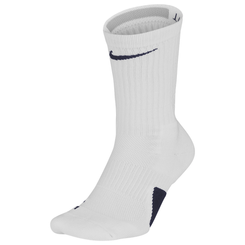 

Nike Nike Elite Crew Socks White/College Navy Size L
