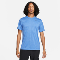 Nike Yoga Dri-fit Short Sleeve Shirt Men's Light Blue New with Tags XLT -  Locker Room Direct