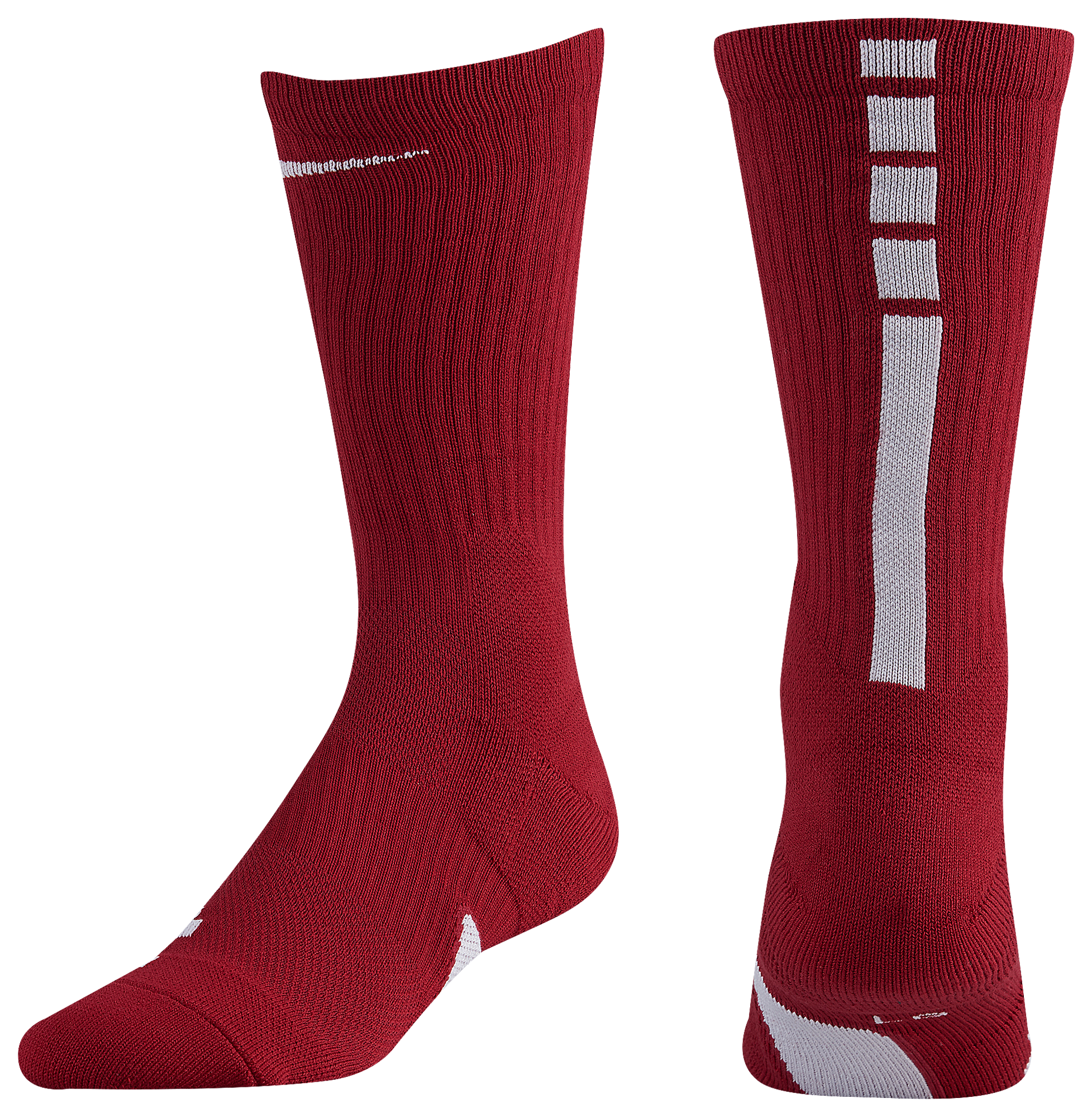 maroon elite basketball socks