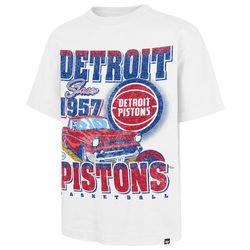 Men's - 47 Brand Pistons Regional Foundation T-Shirt - White