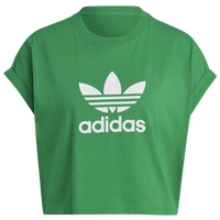 adidas Two-Colored Ribbed Tee - Green