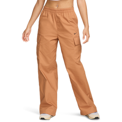 Women's - Nike NSW Essential Woven Cargo Pants - Flax/Black