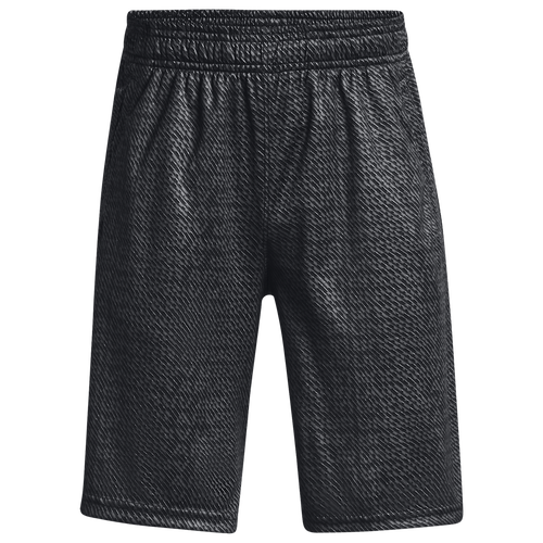 

Boys Under Armour Under Armour Prototype Printed Shorts - Boys' Grade School Black/Black Size L