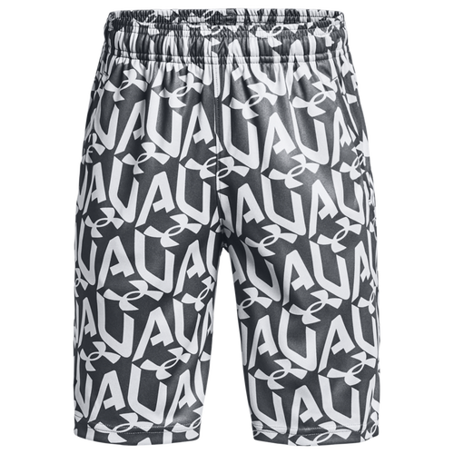 

Boys Under Armour Under Armour Prototype Printed Shorts - Boys' Grade School Pitch Gray/Mod Gray/Black Size L