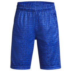 Boys' Grade School - Under Armour Prototype Printed Shorts - Team Royal/Black