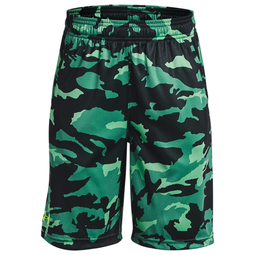 

Boys Under Armour Under Armour Prototype Printed Shorts - Boys' Grade School Birdie Green/Lime Surge Size S