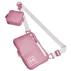 Youth - Under Armour Loudon Crossbody SM - White/Pink Elixir