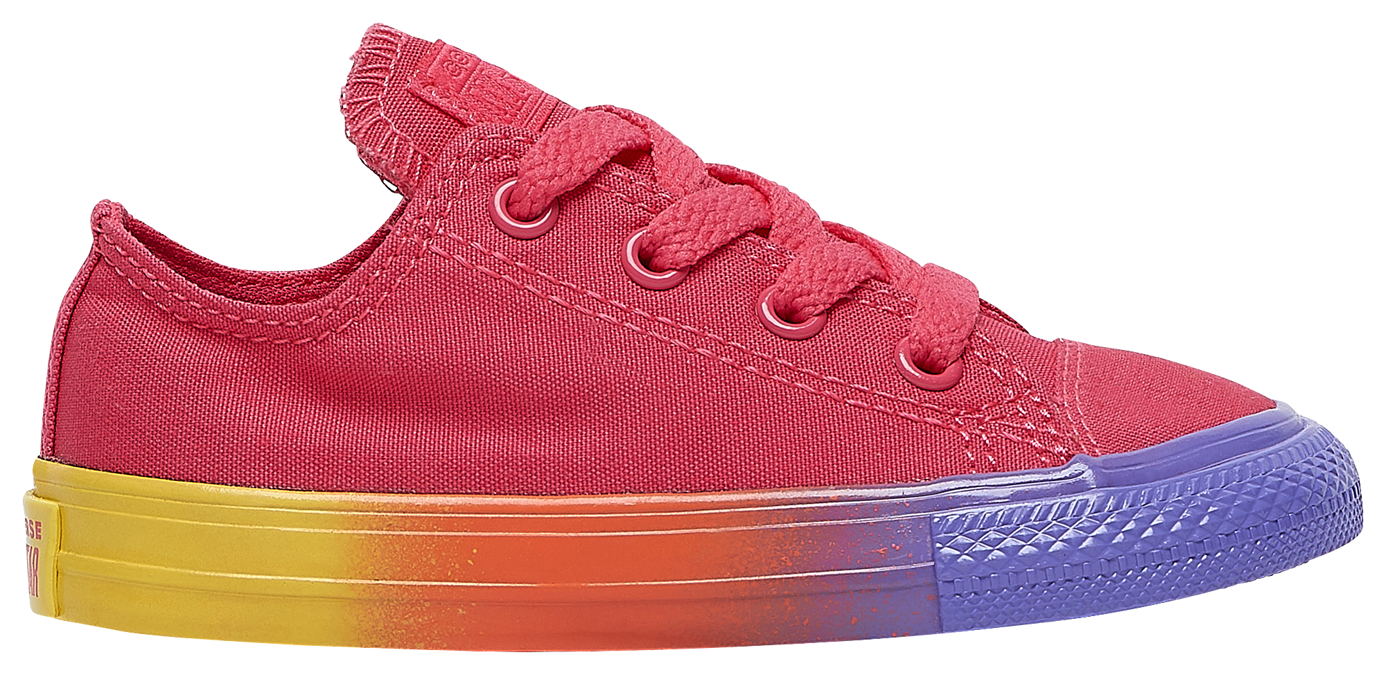 girls pink converse