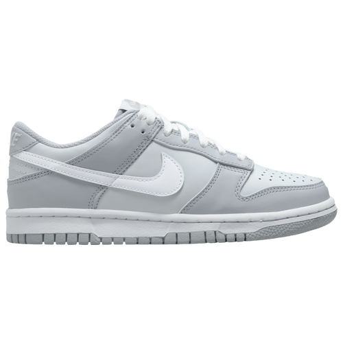 

Nike Boys Nike Dunk Low - Boys' Grade School Basketball Shoes Wolf Grey/Pure Platinum Size 4.0